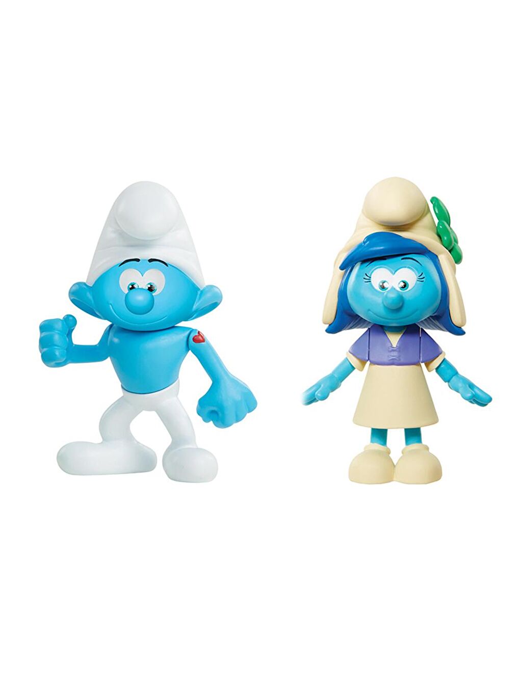 Jakks Pacific Renksiz Şirinler Kayıp Köy Güçlü Şirin & Smurfstorm Figür Seti