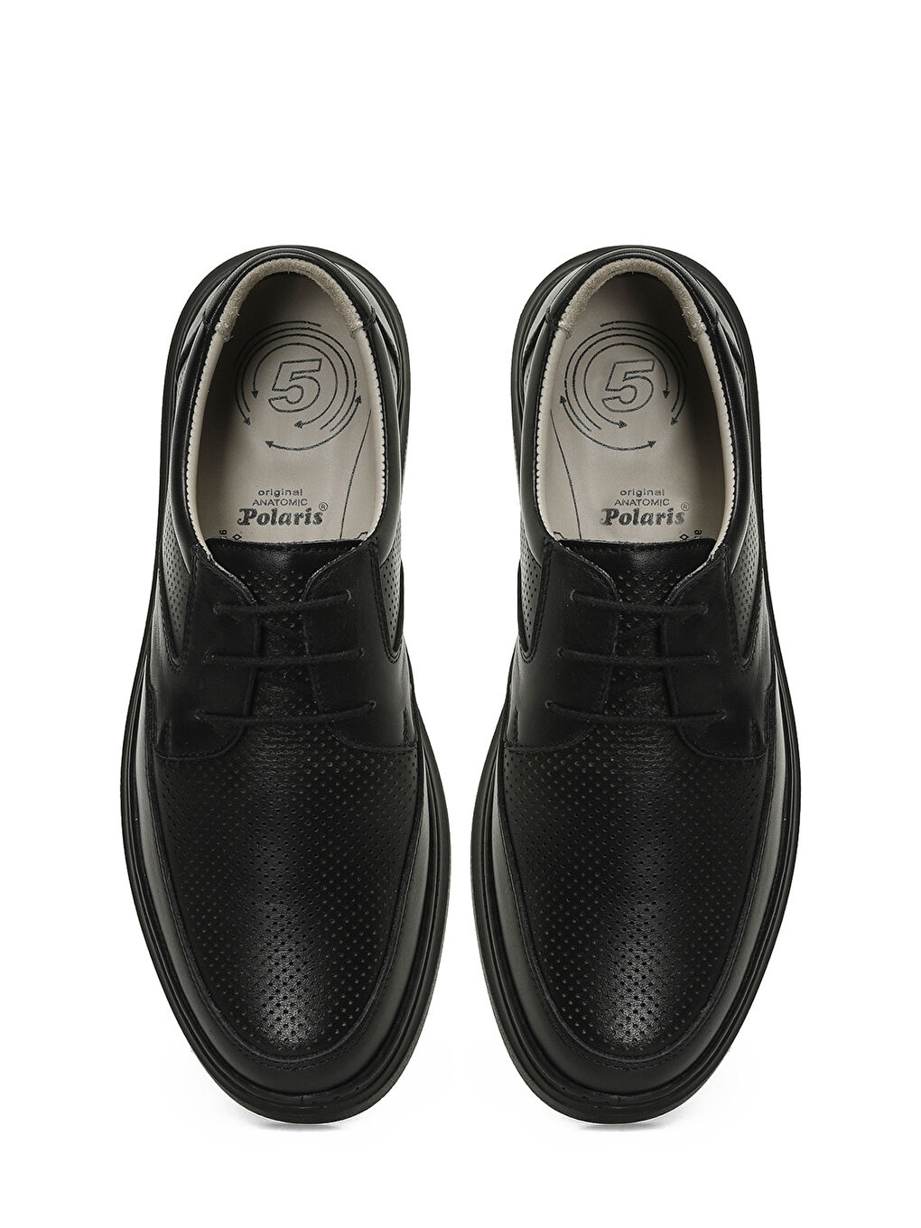 107201.M 5FX Siyah Erkek Rahat Ayakkabı-3