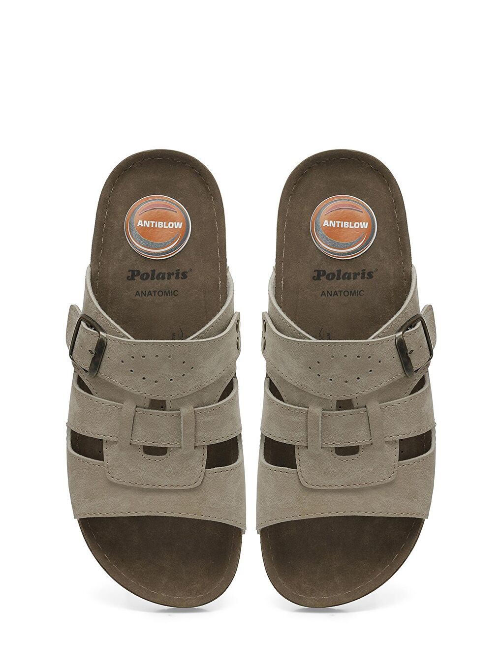 406141.M4FX Bej Erkek Terlik-3