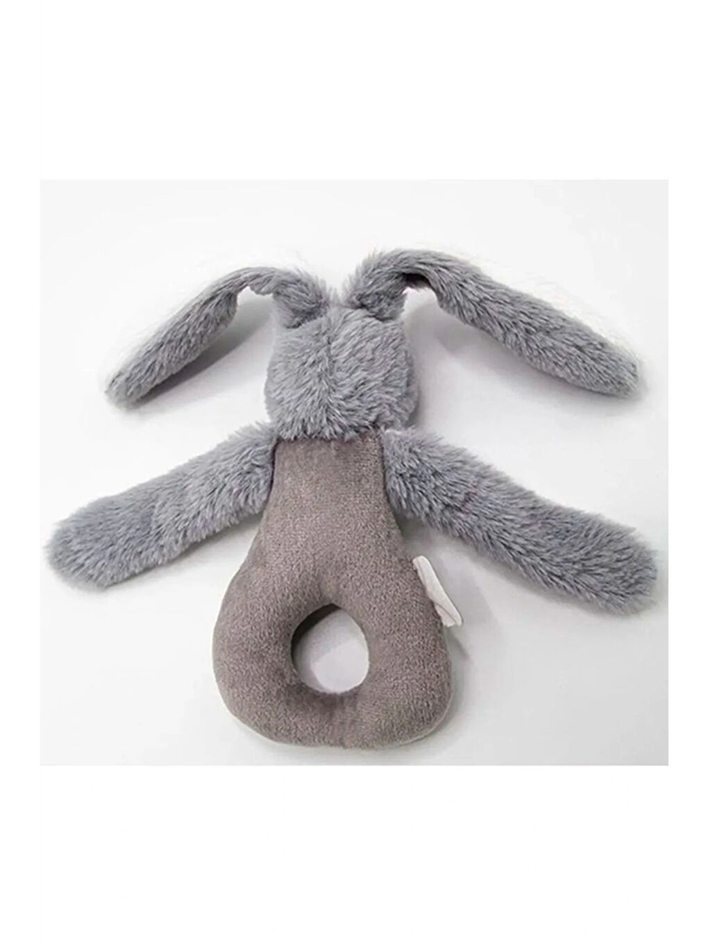 Çıngıraklı Tavşan Oyuncak Gri-2