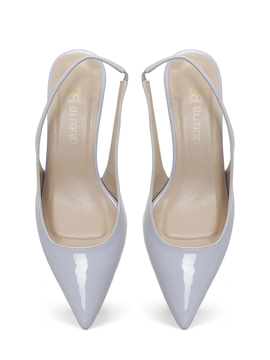 Mor 24S-031 4FX Lila Kadın Topuklu Ayakkabı-3