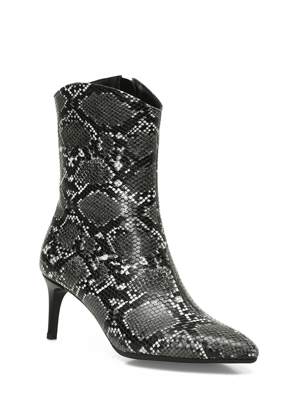 RUFUS 4PR Siyah Kadın Topuklu Bot-1