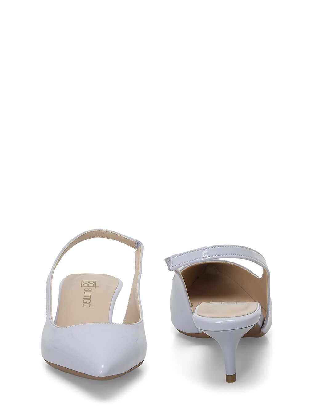 Mor 24S-031 4FX Lila Kadın Topuklu Ayakkabı-4