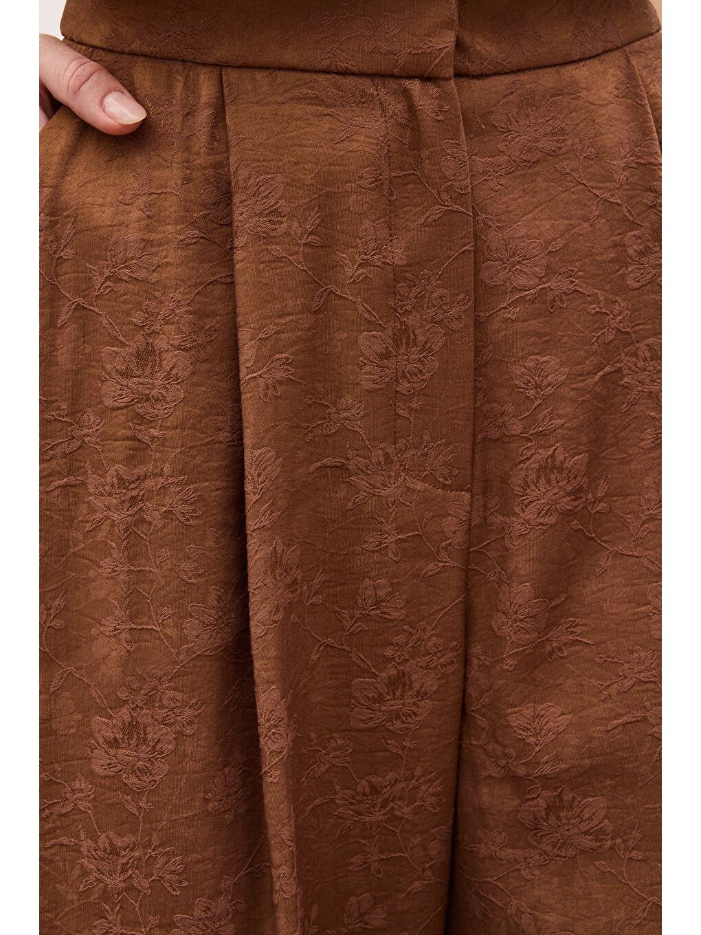 Kahverengi Freya Pantolon - Kahve-4