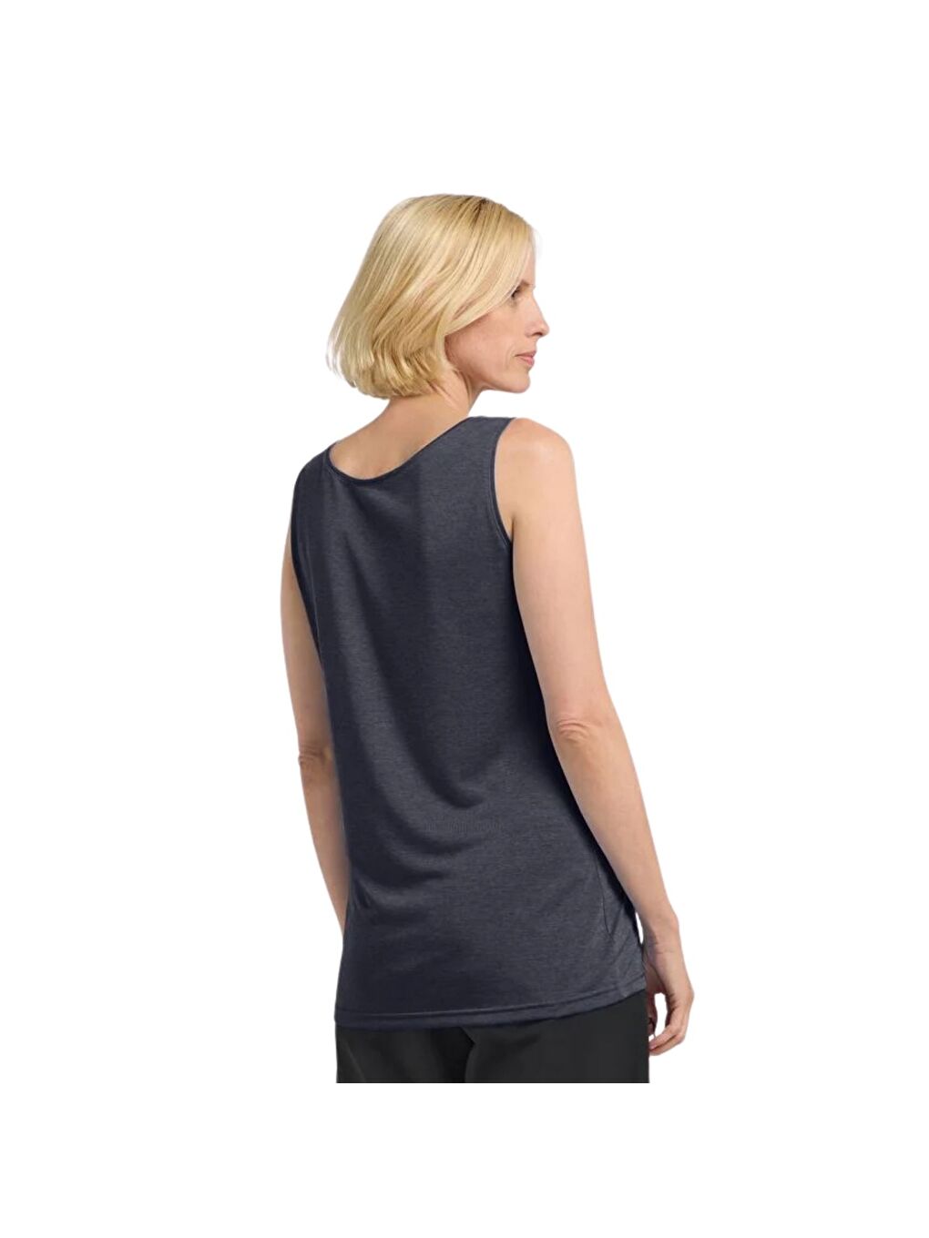 Lacivert Crosstrail Tank Kadın Mavi Tişört-4