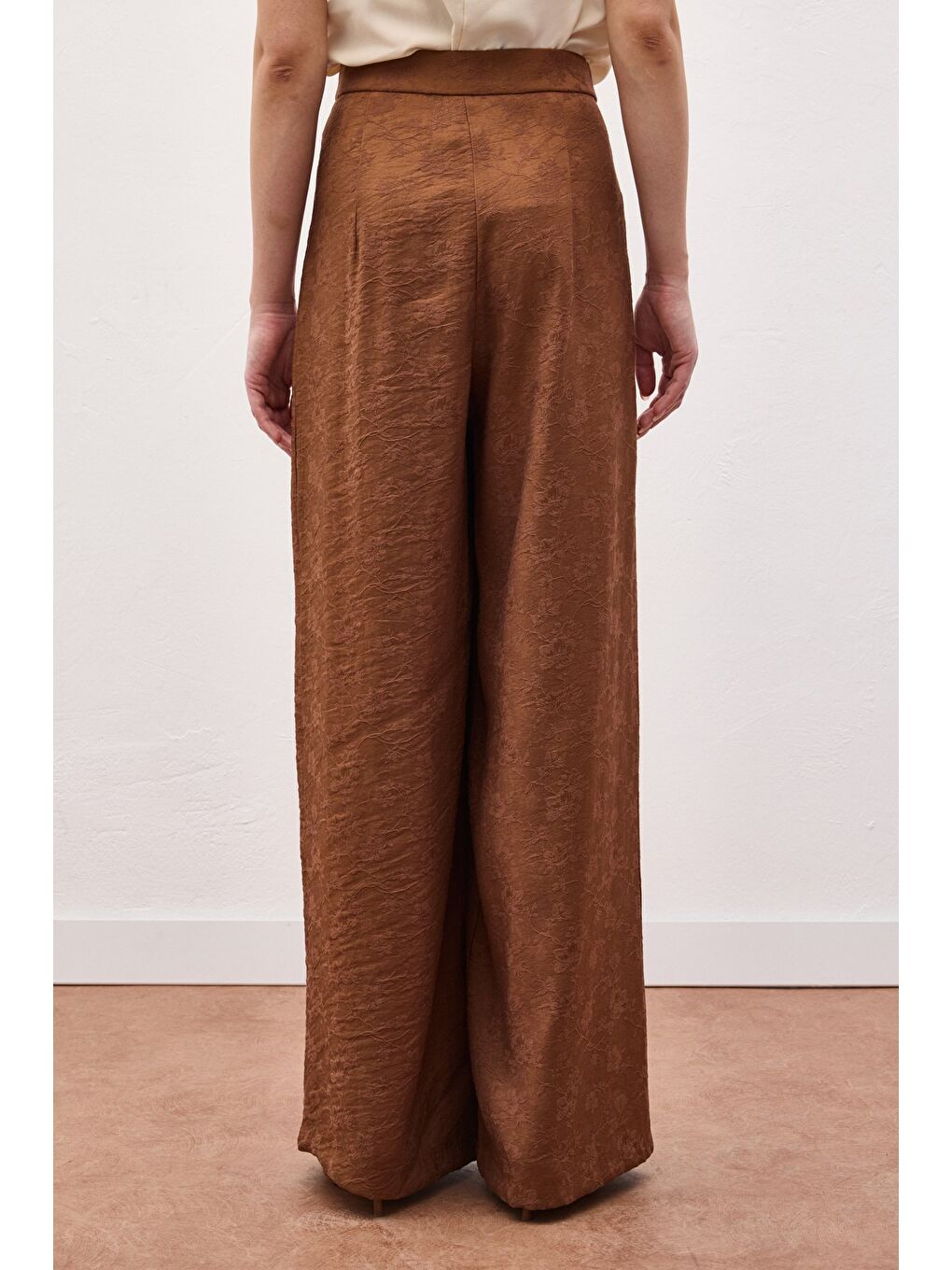 Kahverengi Freya Pantolon - Kahve-5