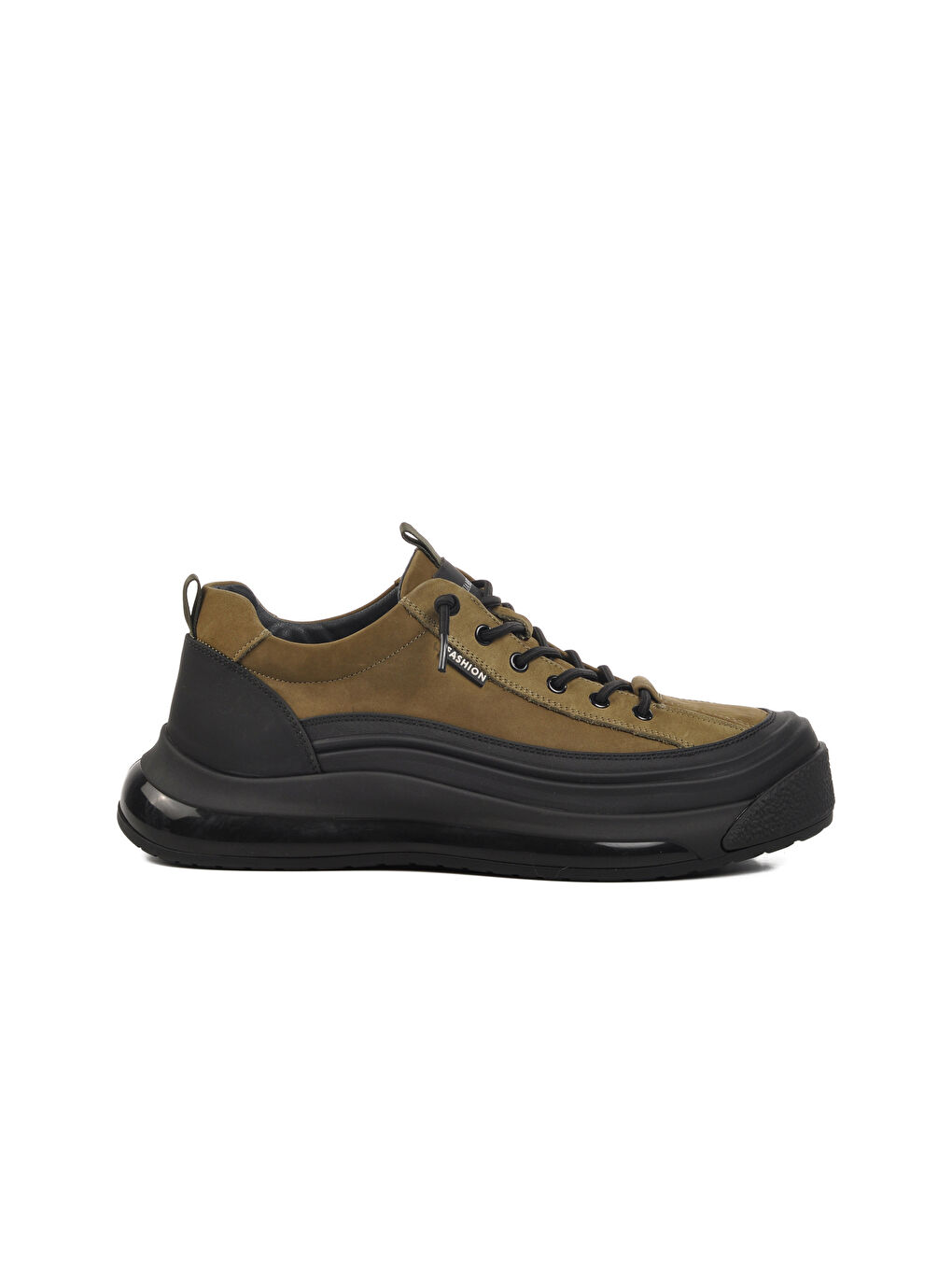 Haki Hakiki Deri Erkek Casual Ayakkabı 24K500-1 M