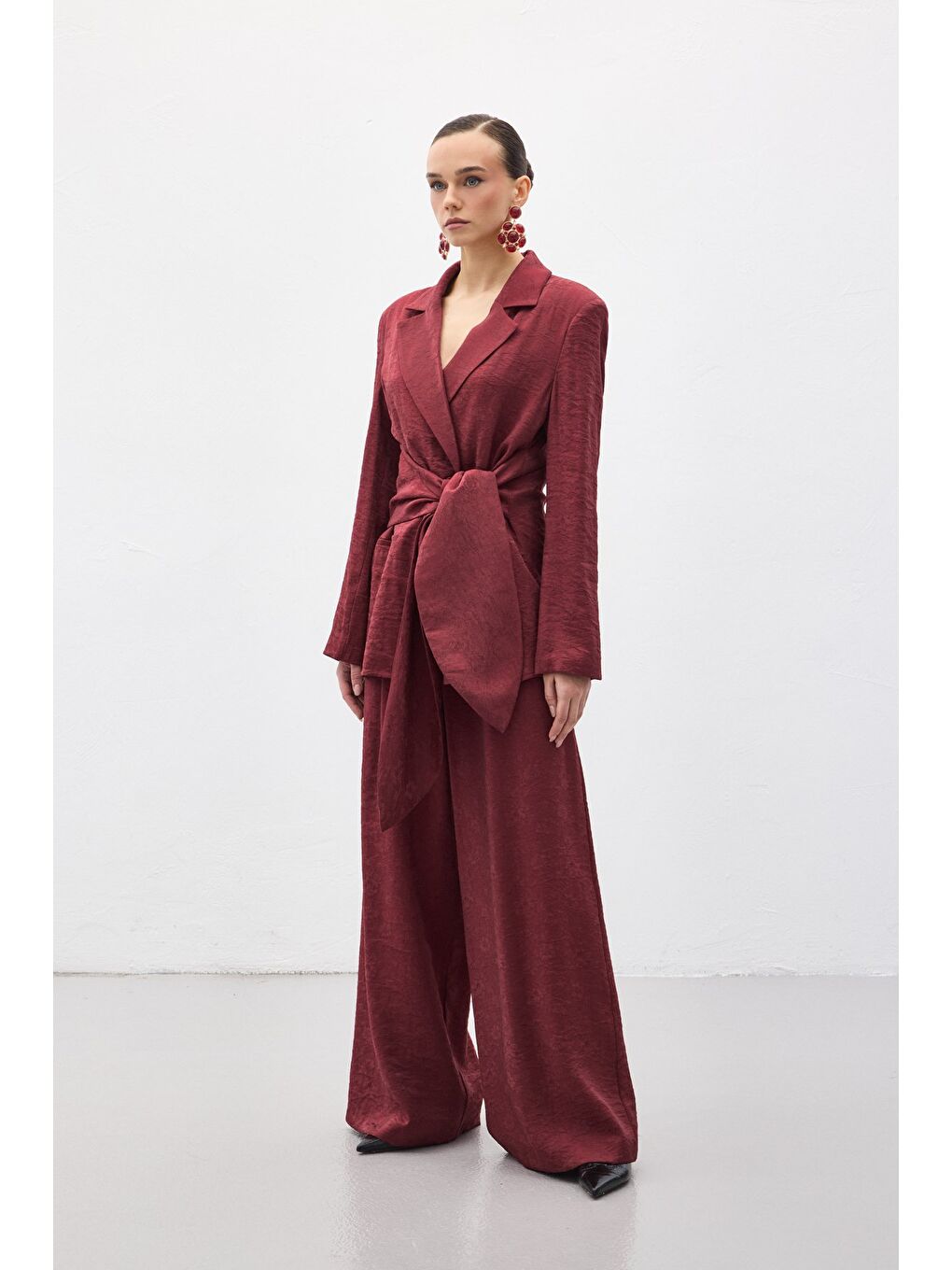 Freya Pantolon - Bordo-1