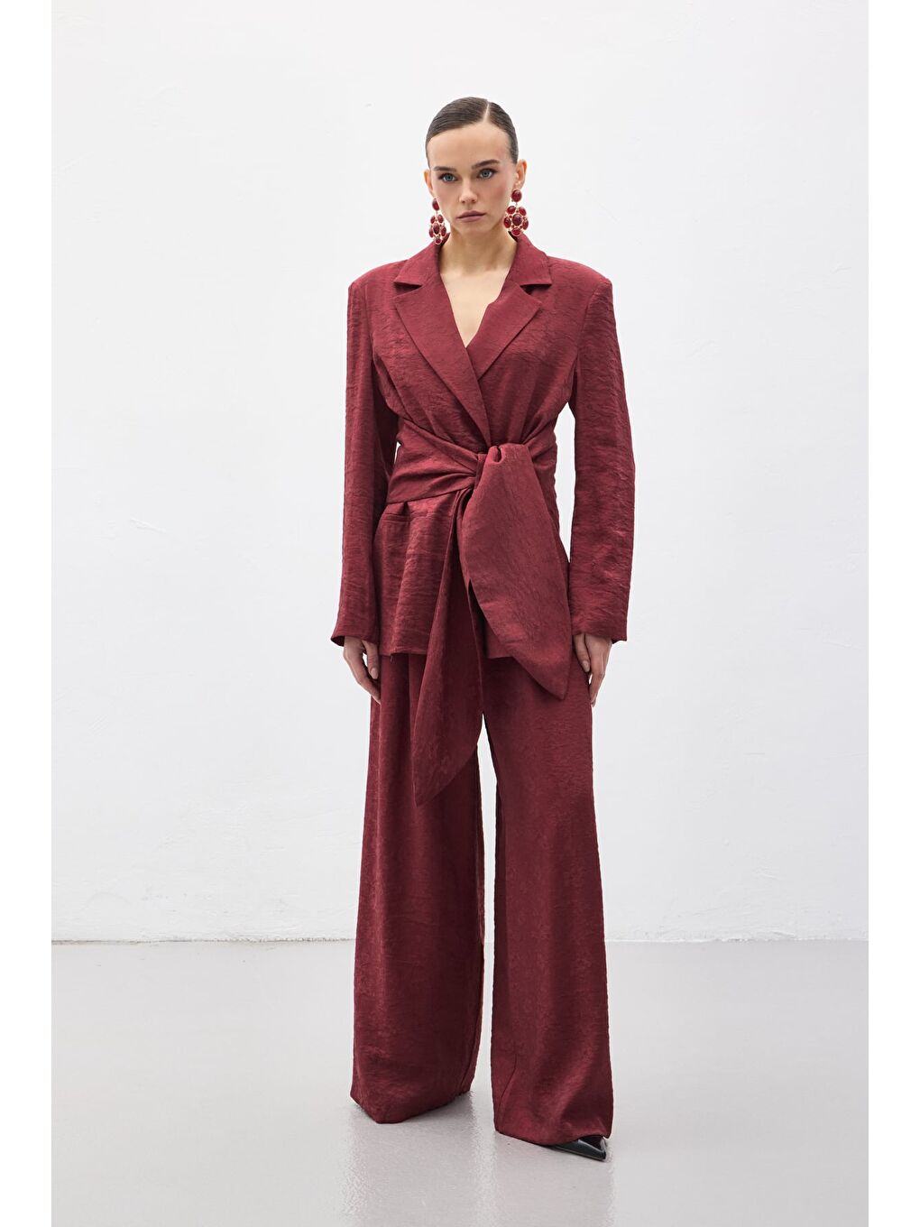 Freya Pantolon - Bordo-2