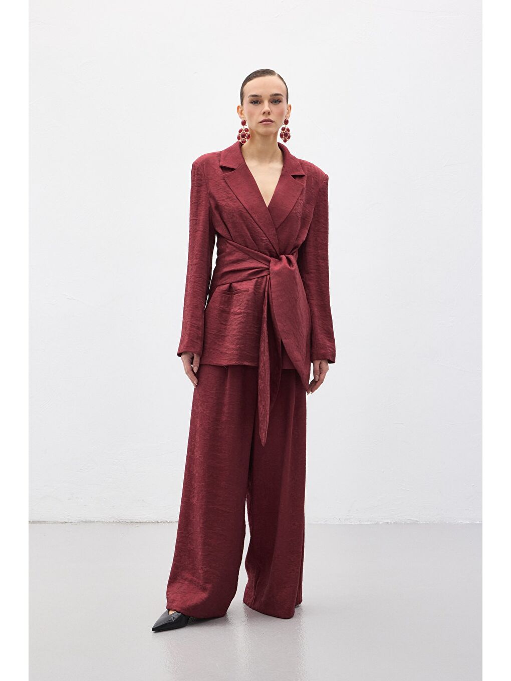 Freya Pantolon - Bordo-3