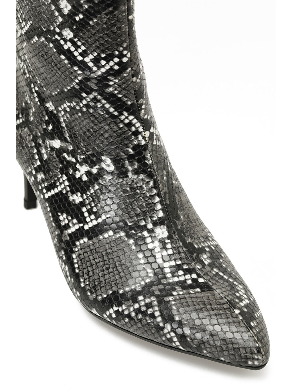 RUFUS 4PR Siyah Kadın Topuklu Bot-6