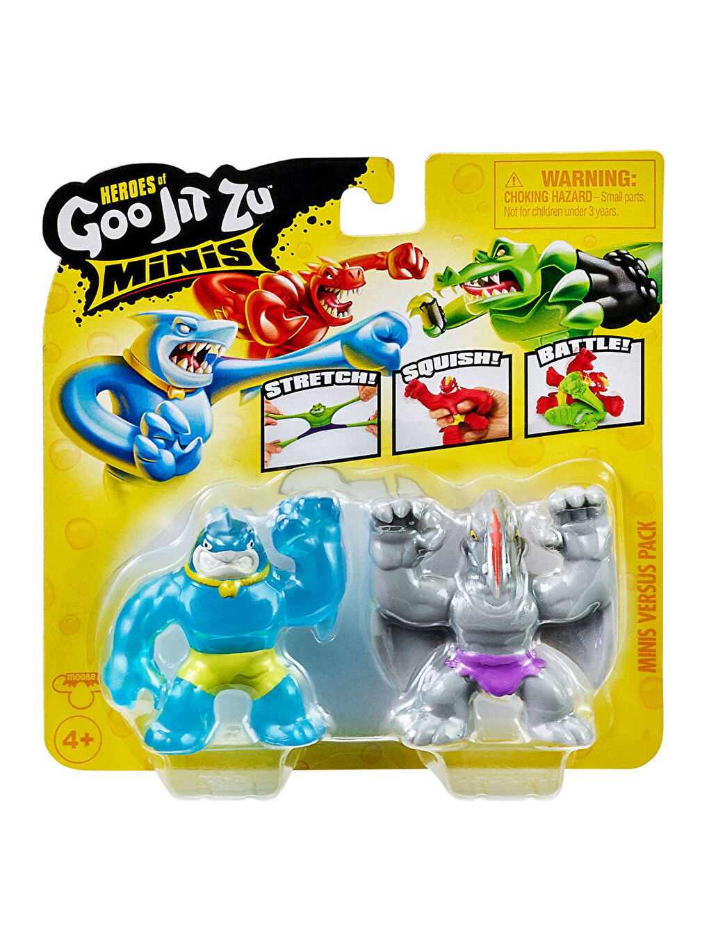 Goojitzu Mini 2’li Figür Paket Thrash vs Terrack 42544