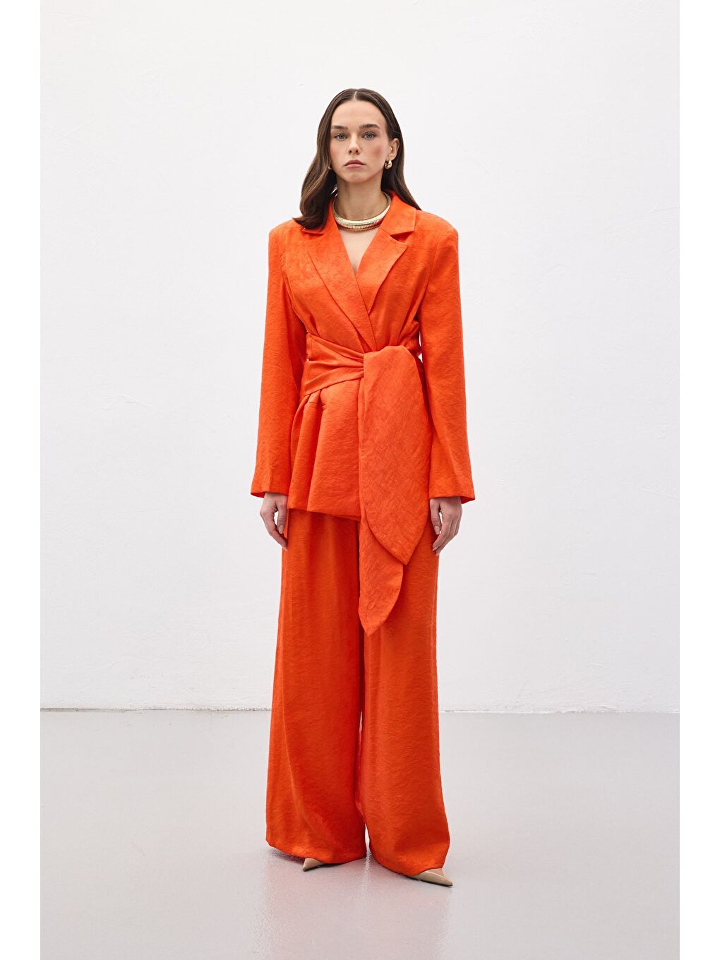 Turuncu Freya Pantolon - Oranj-3