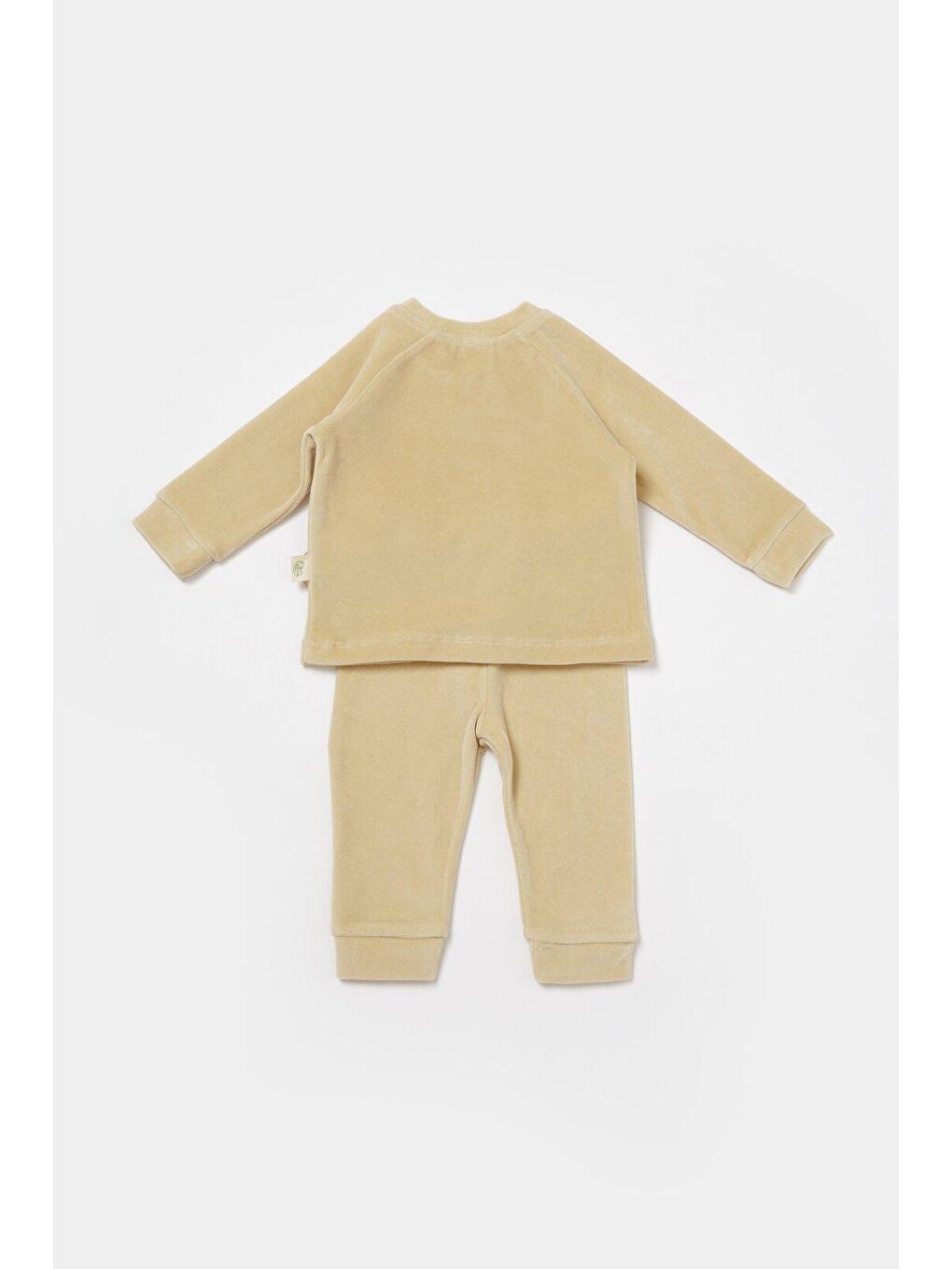 Bej Kadife Alt & Üst Takım-2