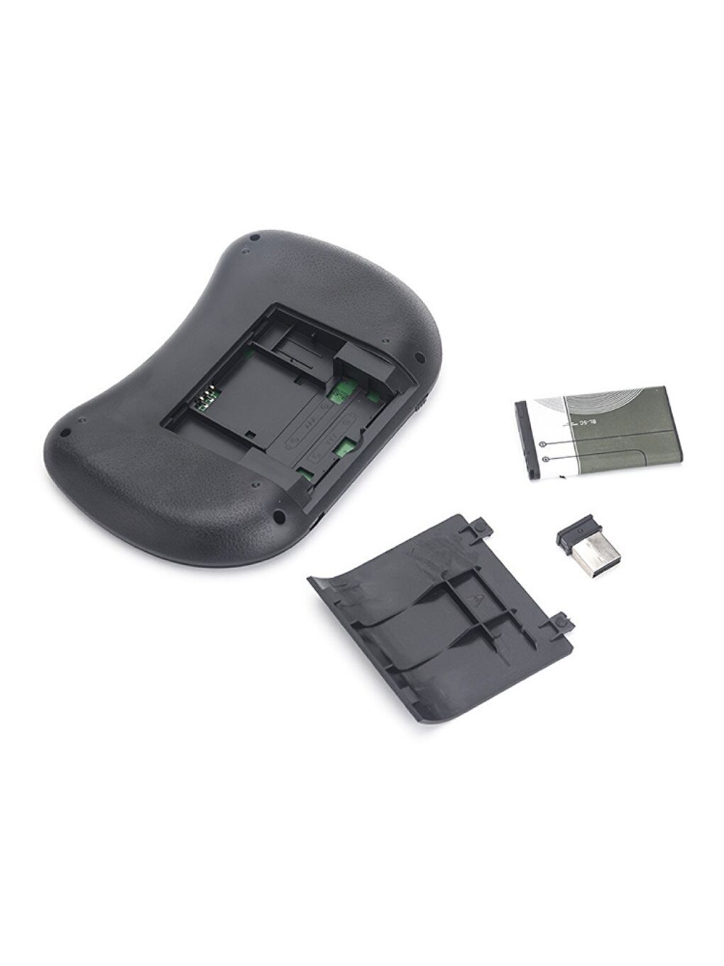 Işıklı Kablosuz Mouse Özellikli Mini Türkçe Tv Uyumlu Klavye-7