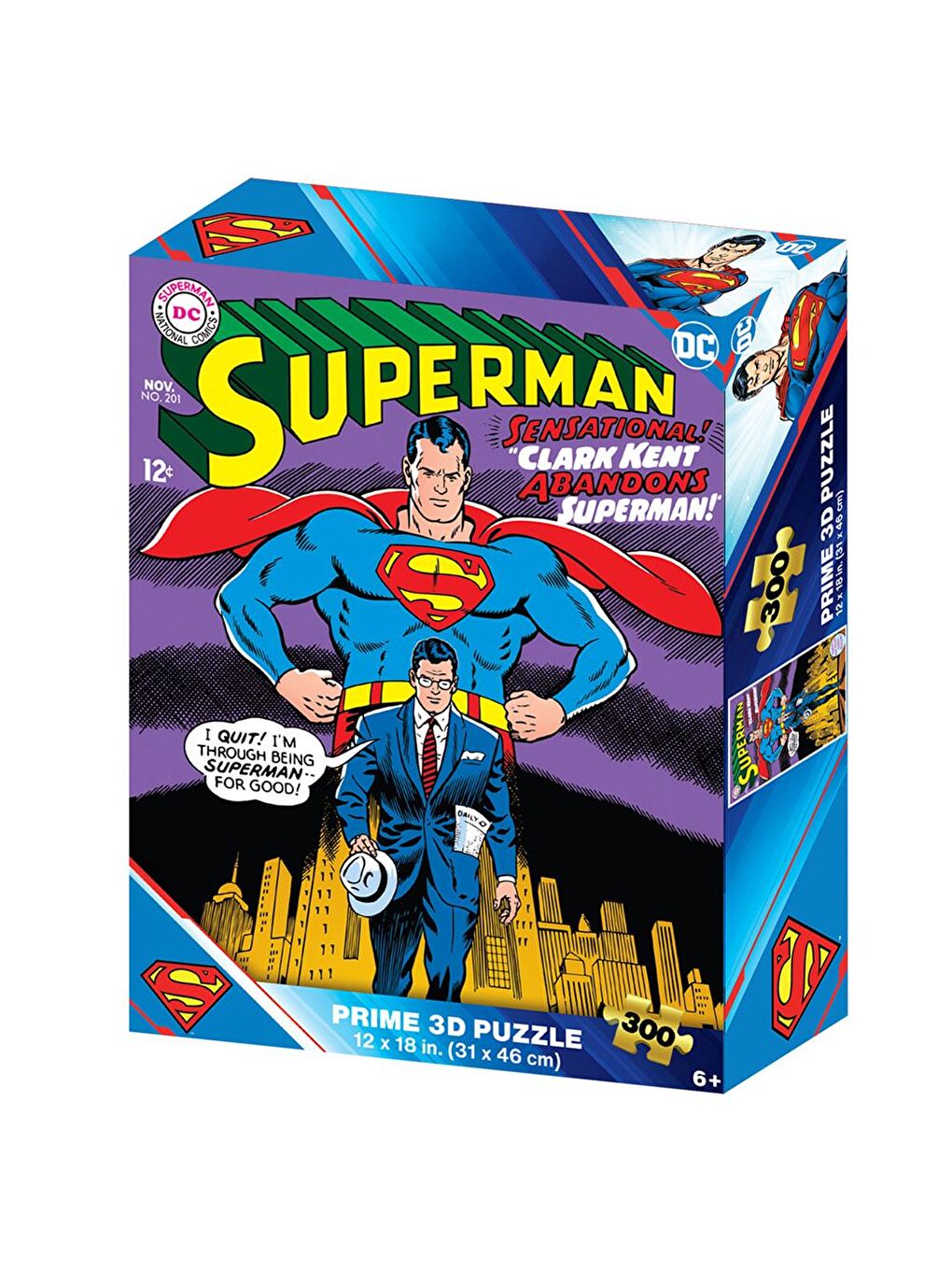 DC Comics Superman Puzzle 300 Parça 33203