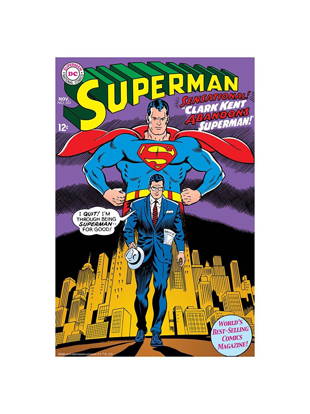 DC Comics Superman Puzzle 300 Parça 33203-1