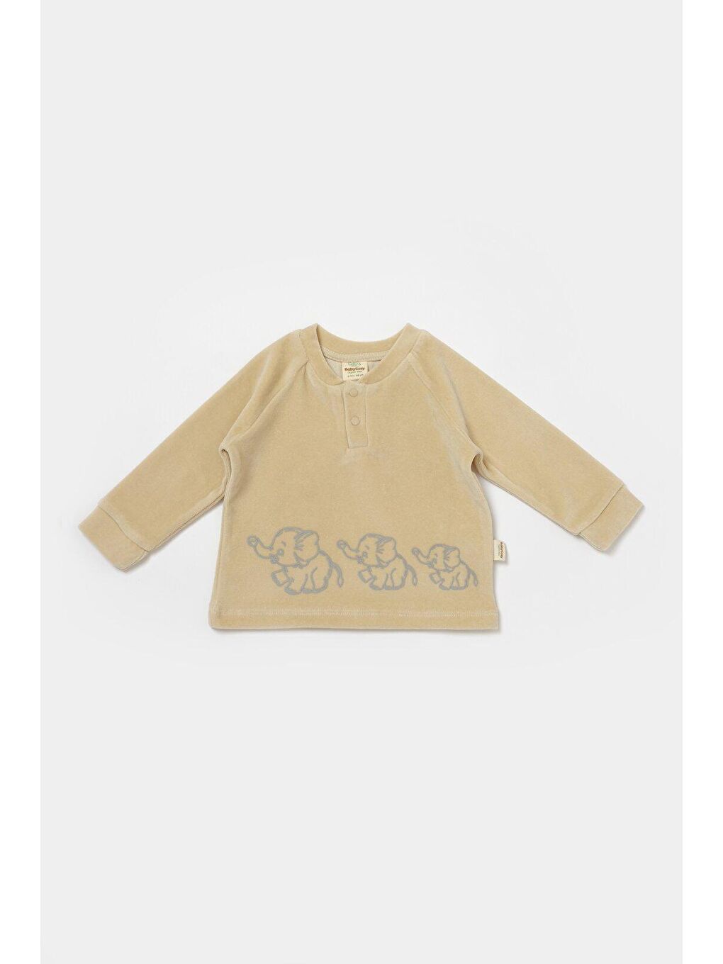 Bej Kadife Alt & Üst Takım-3