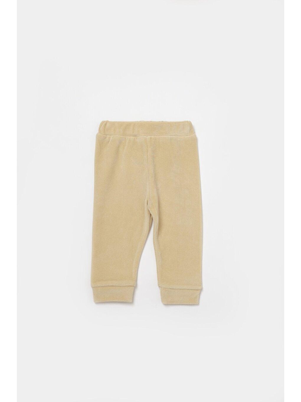 Bej Kadife Alt & Üst Takım-4