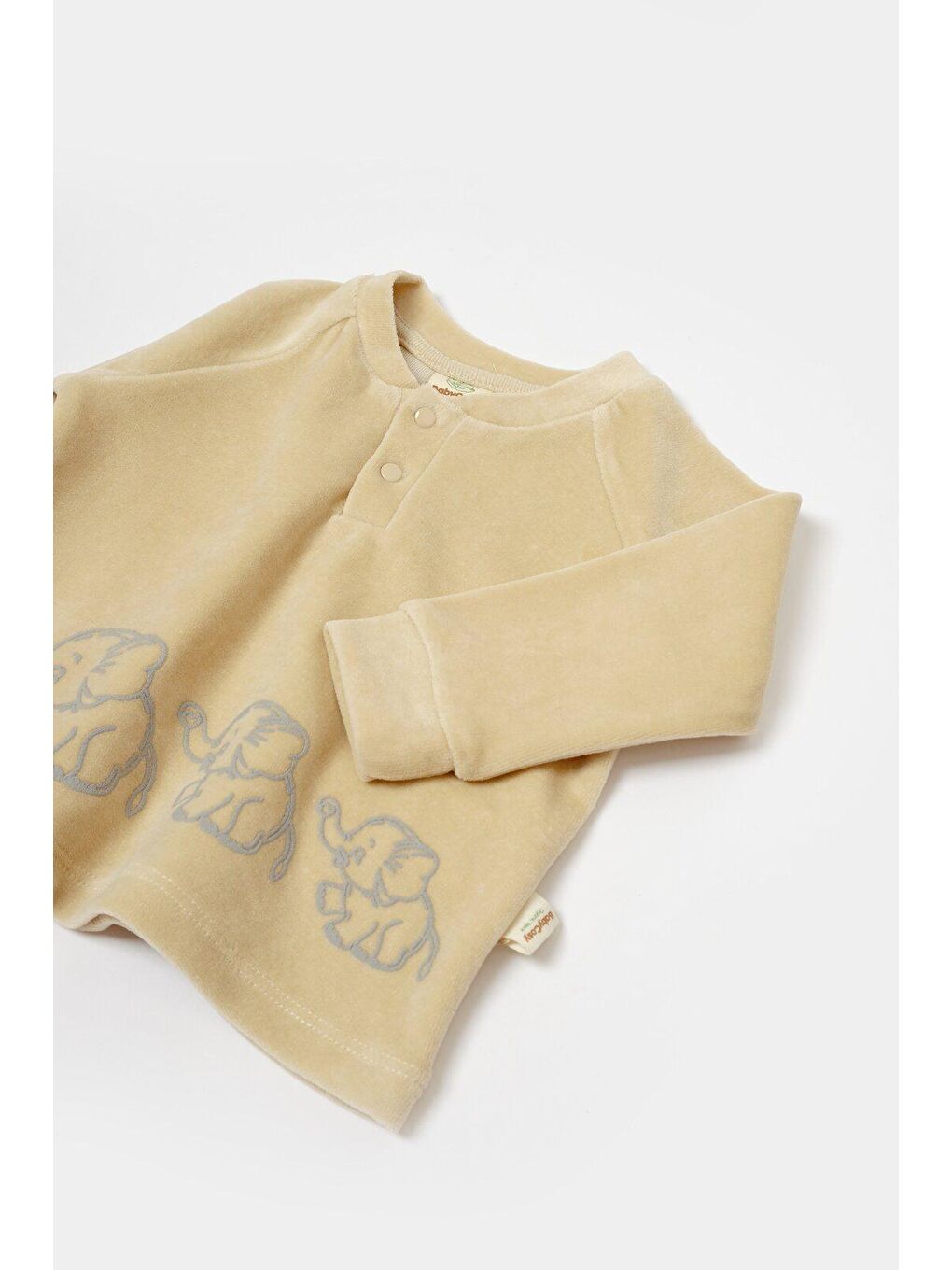 Bej Kadife Alt & Üst Takım-5