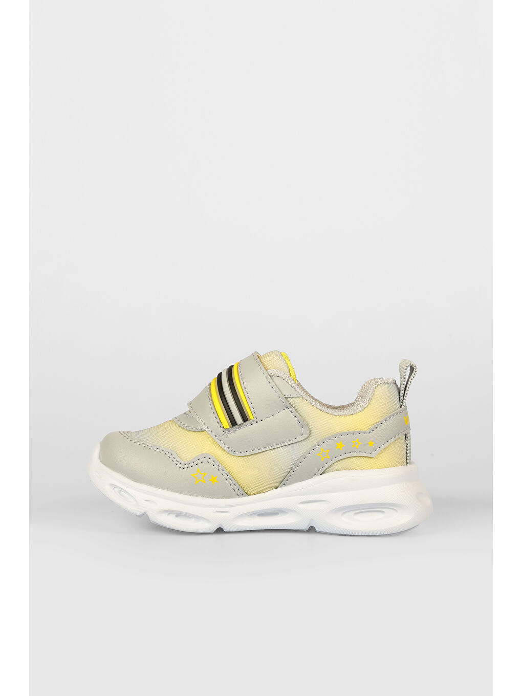 Kita II Işıklı Erkek Okul Öncesi Gri Spor Ayakkabı-1