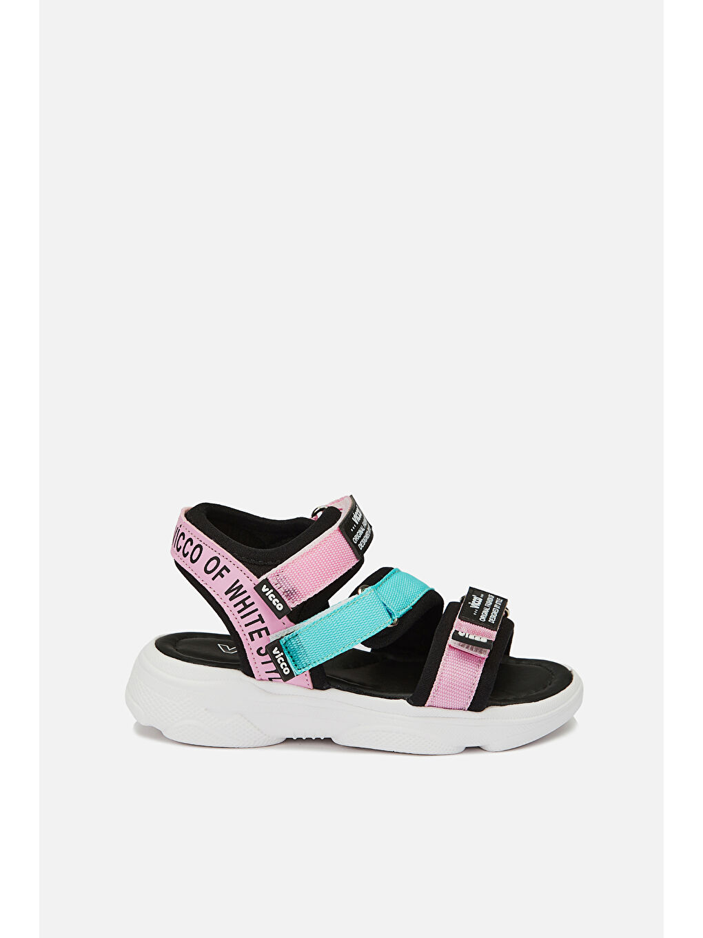 Chester Armalı Kız Bebek Pembe Sandalet