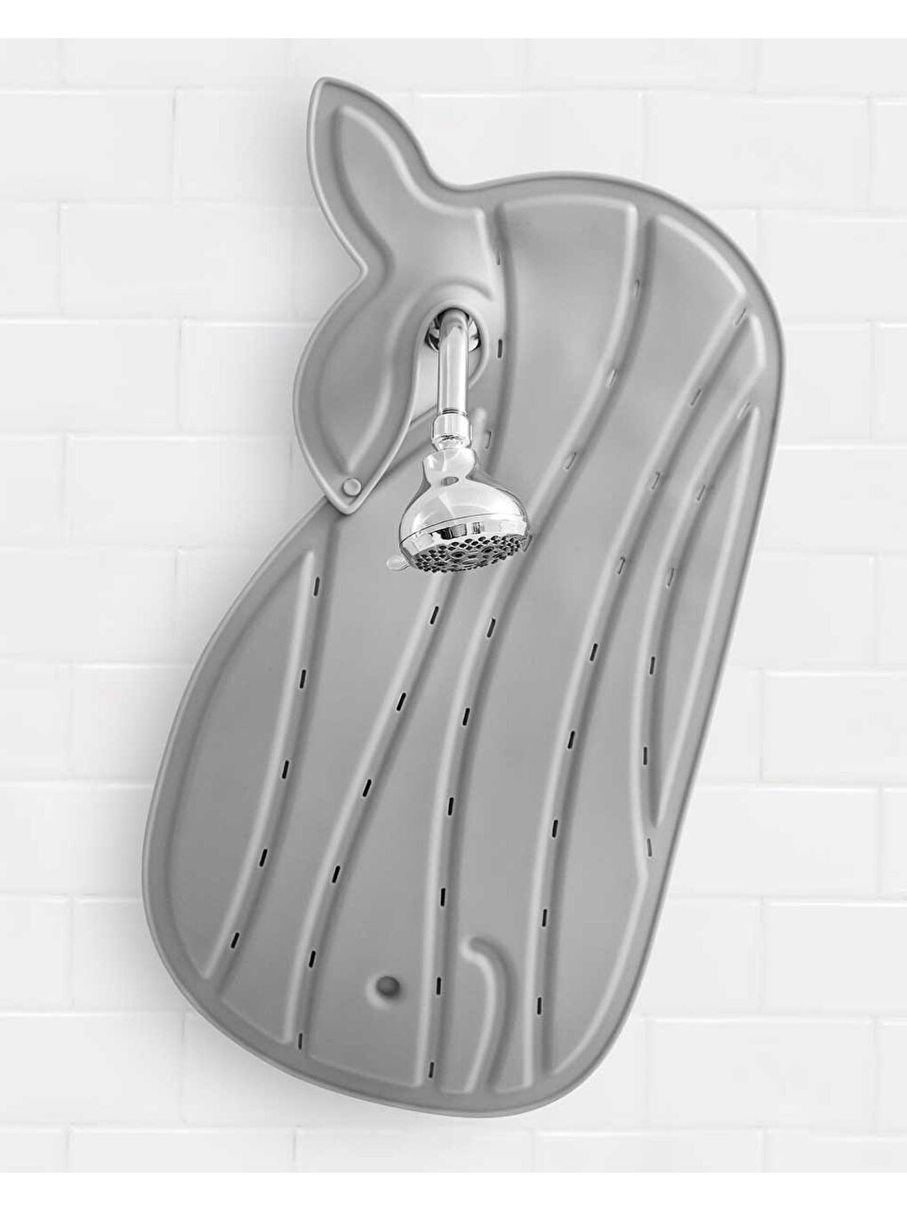 Moby Kaydırmaz Banyo Paspası Gri-3