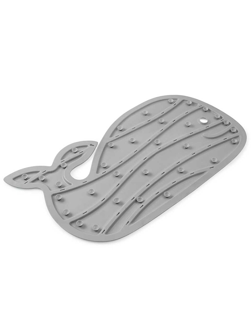 Moby Kaydırmaz Banyo Paspası Gri-5