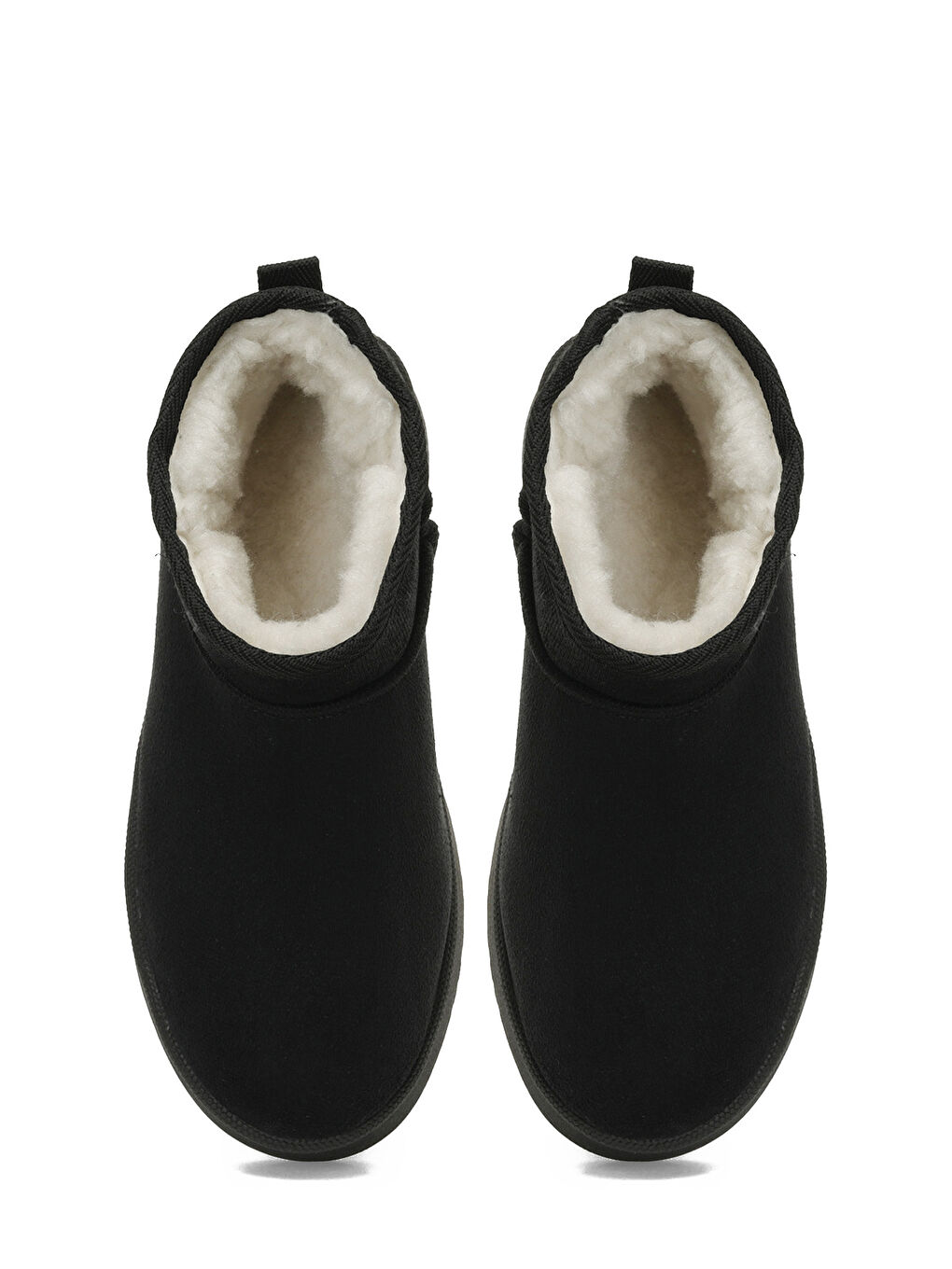 24K-1030 4PR Siyah Kadın Kar Botu-3