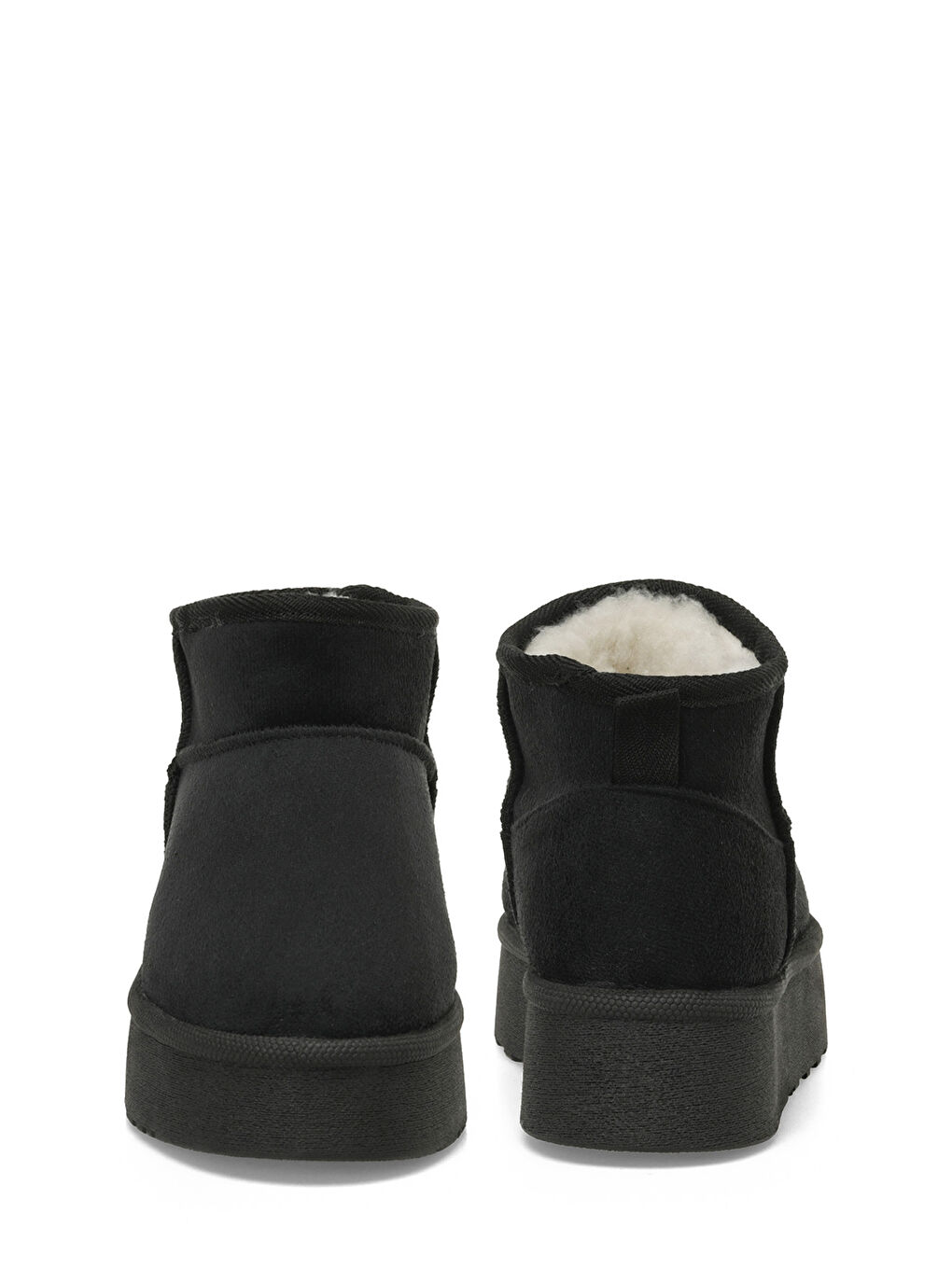 24K-1030 4PR Siyah Kadın Kar Botu-4