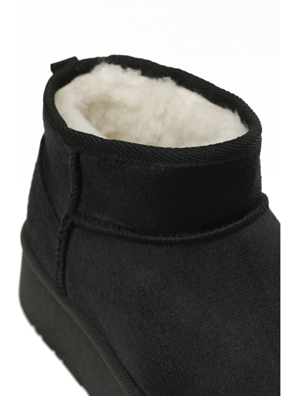 24K-1030 4PR Siyah Kadın Kar Botu-6