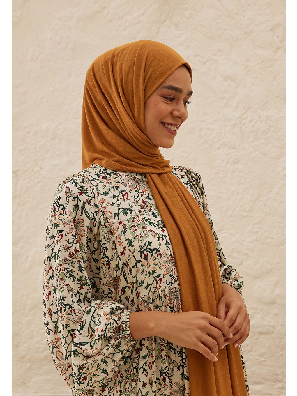 Kahverengi Penye Şal Tarçın-2