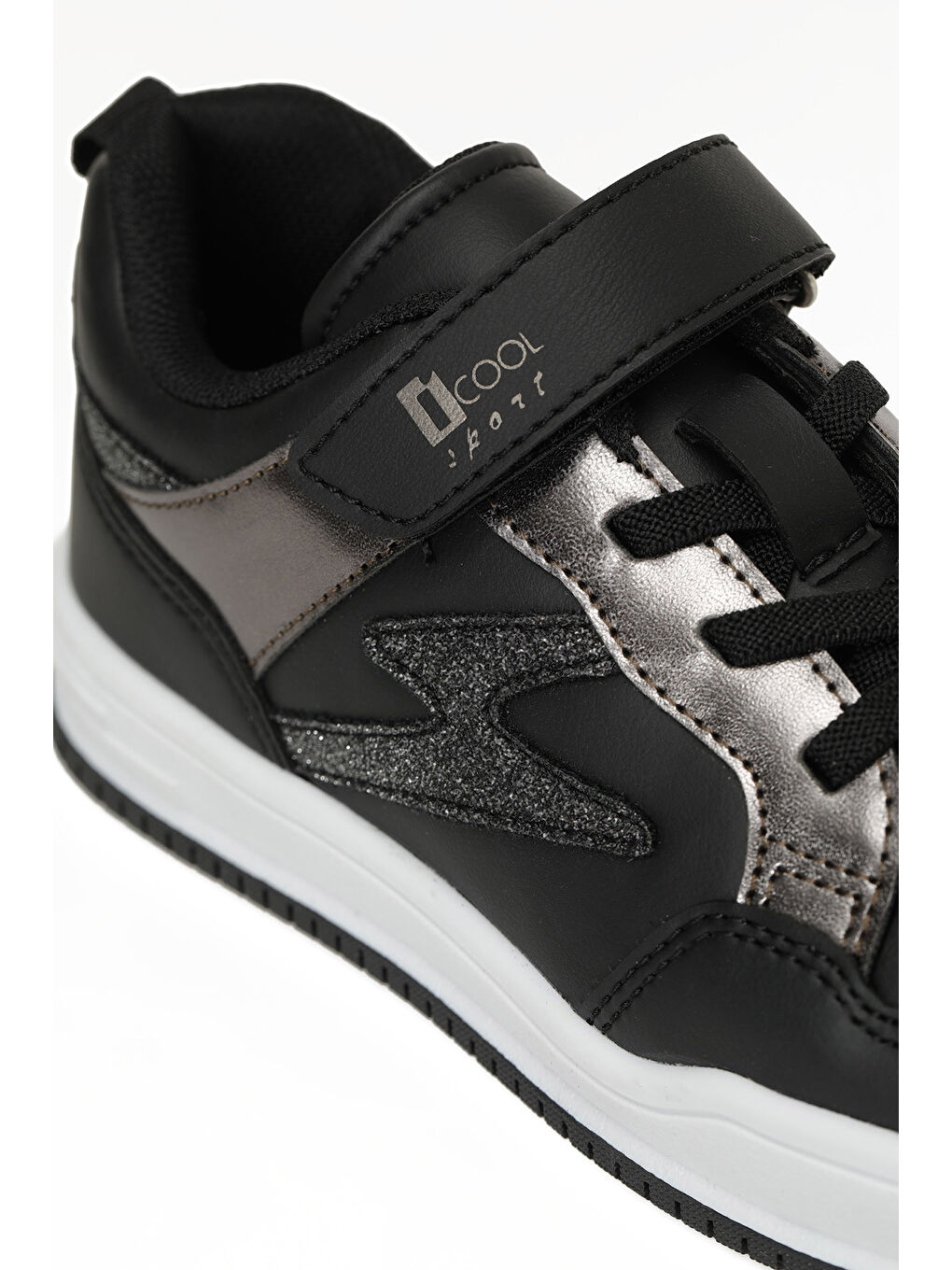 JAKE F 5PR Siyah Kız Çocuk Sneaker-6