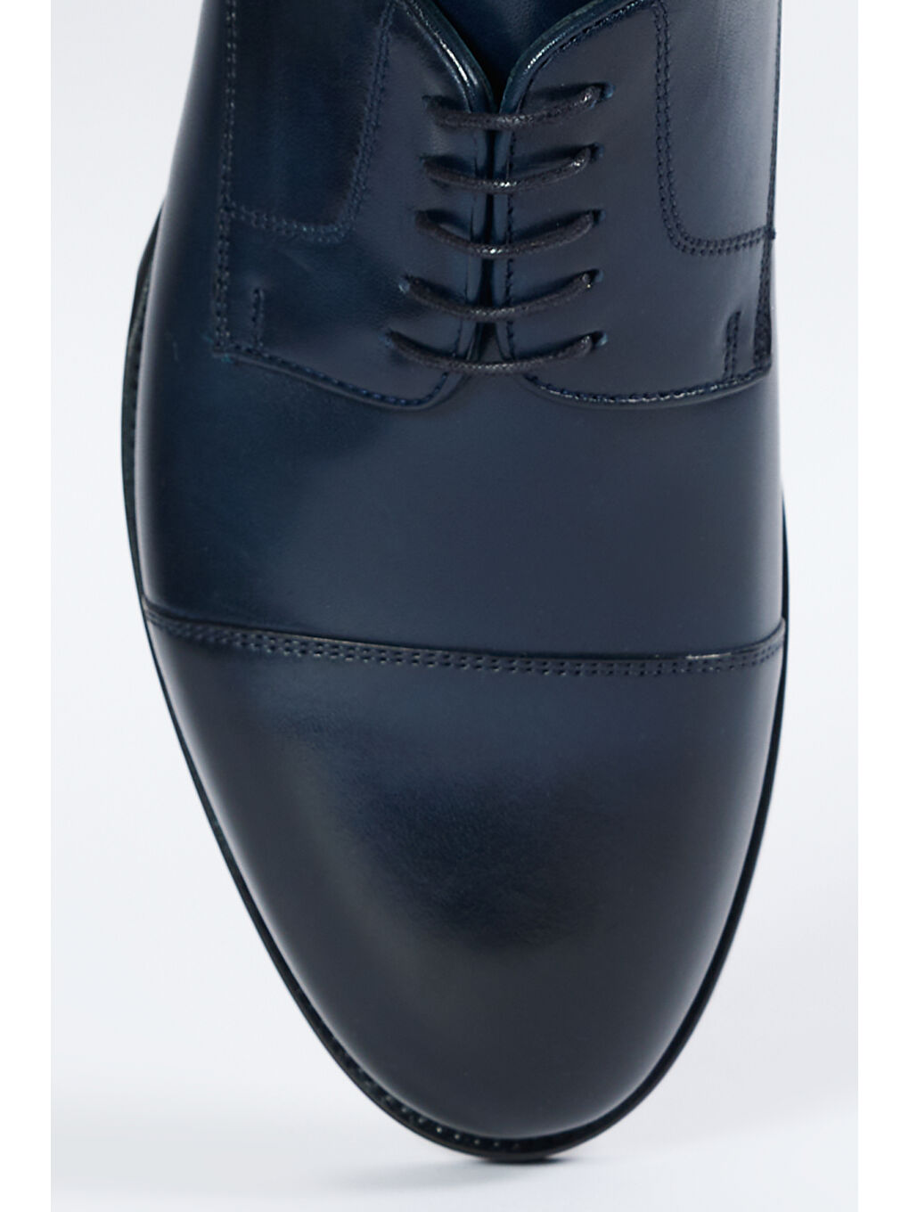 Erkek Lacivert %100 Deri Klasik Ayakkabı-3