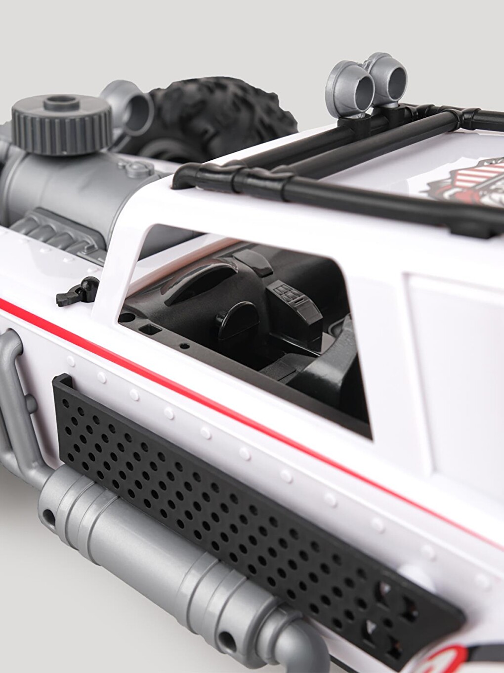 Ride Uk 1:10 2.4 Ghz Yüksek Hızlı Truck Araba 4 Ch Usb Şarjlı - Beyaz-8