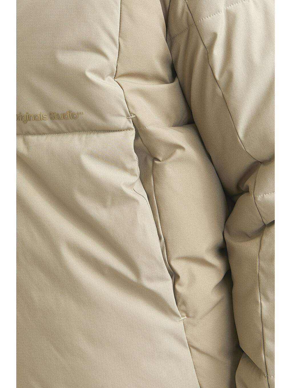 Bej Originals Jorvesterbro Dik Yaka Kapitoneli Şişme Mont 12267055-4