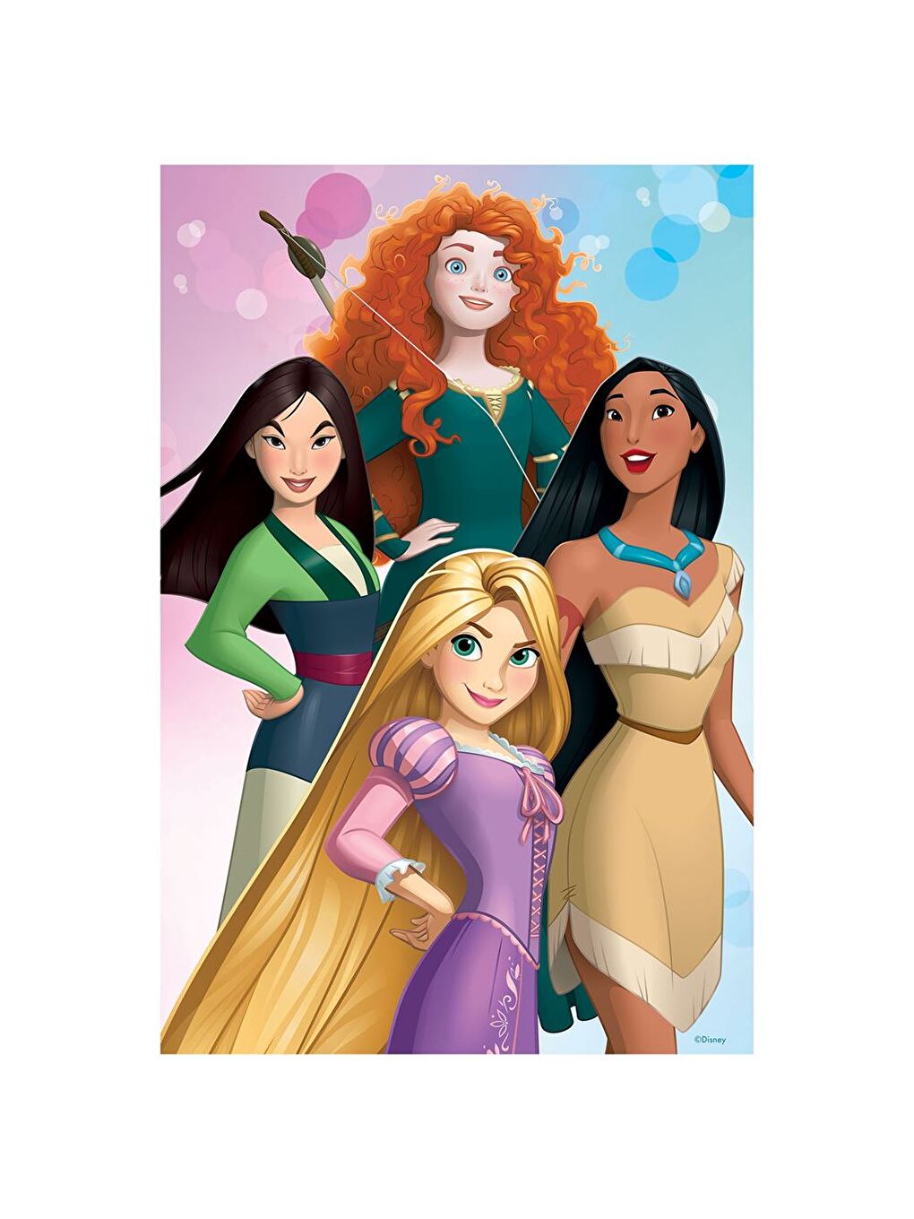 Prensesler Puzzle 200 Parça 33357-1