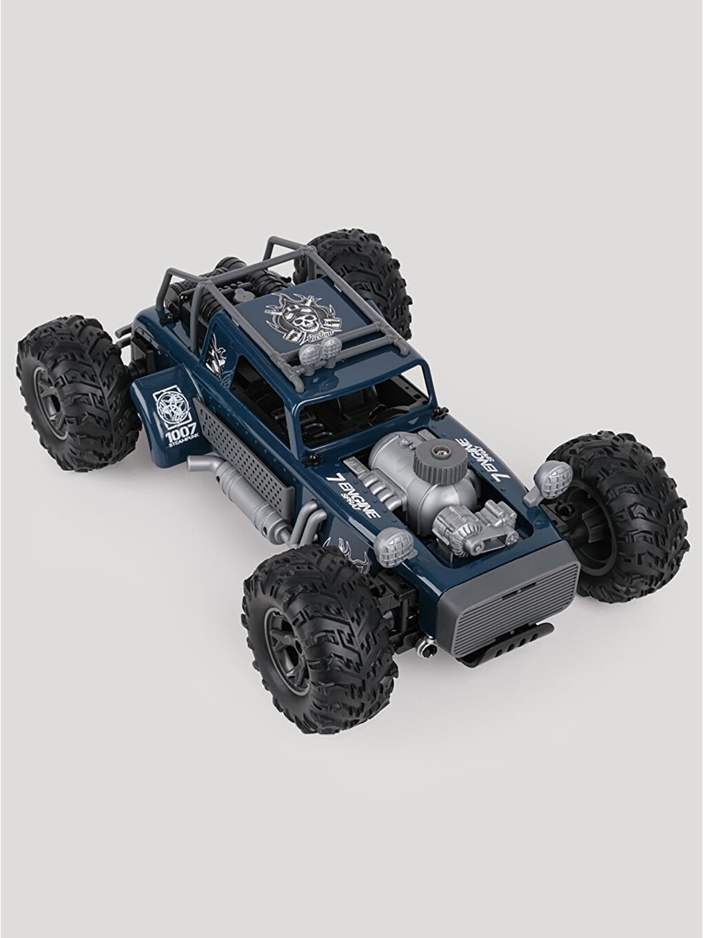 Ride Uk 1:10 2.4 Ghz Yüksek Hızlı Truck Araba 4 Ch Usb Şarjlı - Mavi-6
