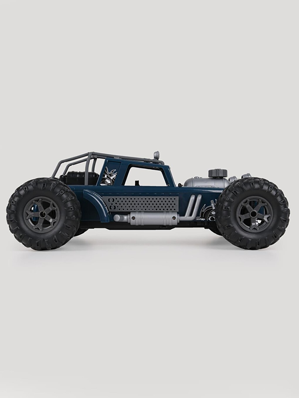 Ride Uk 1:10 2.4 Ghz Yüksek Hızlı Truck Araba 4 Ch Usb Şarjlı - Mavi-8