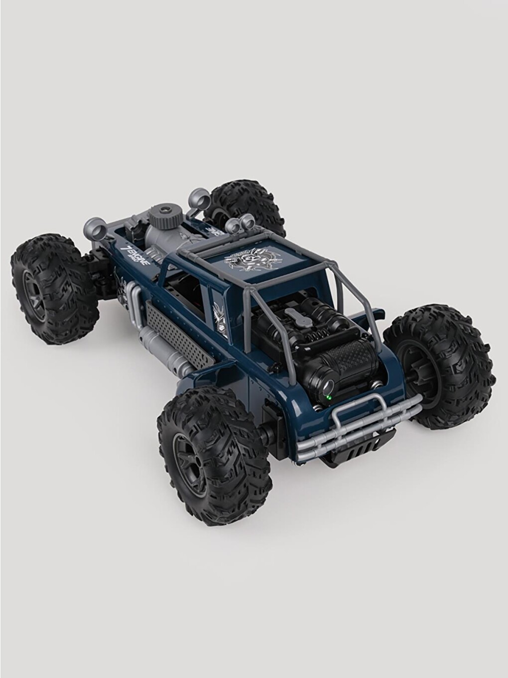 Ride Uk 1:10 2.4 Ghz Yüksek Hızlı Truck Araba 4 Ch Usb Şarjlı - Mavi-9