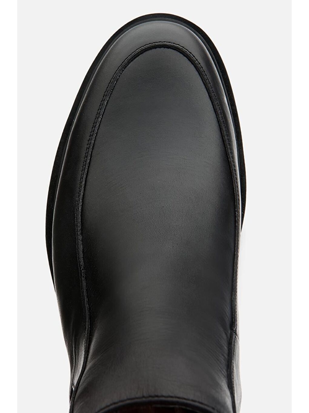 Erkek Deri Siyah Lastik Detaylı Chelsea Bot-4