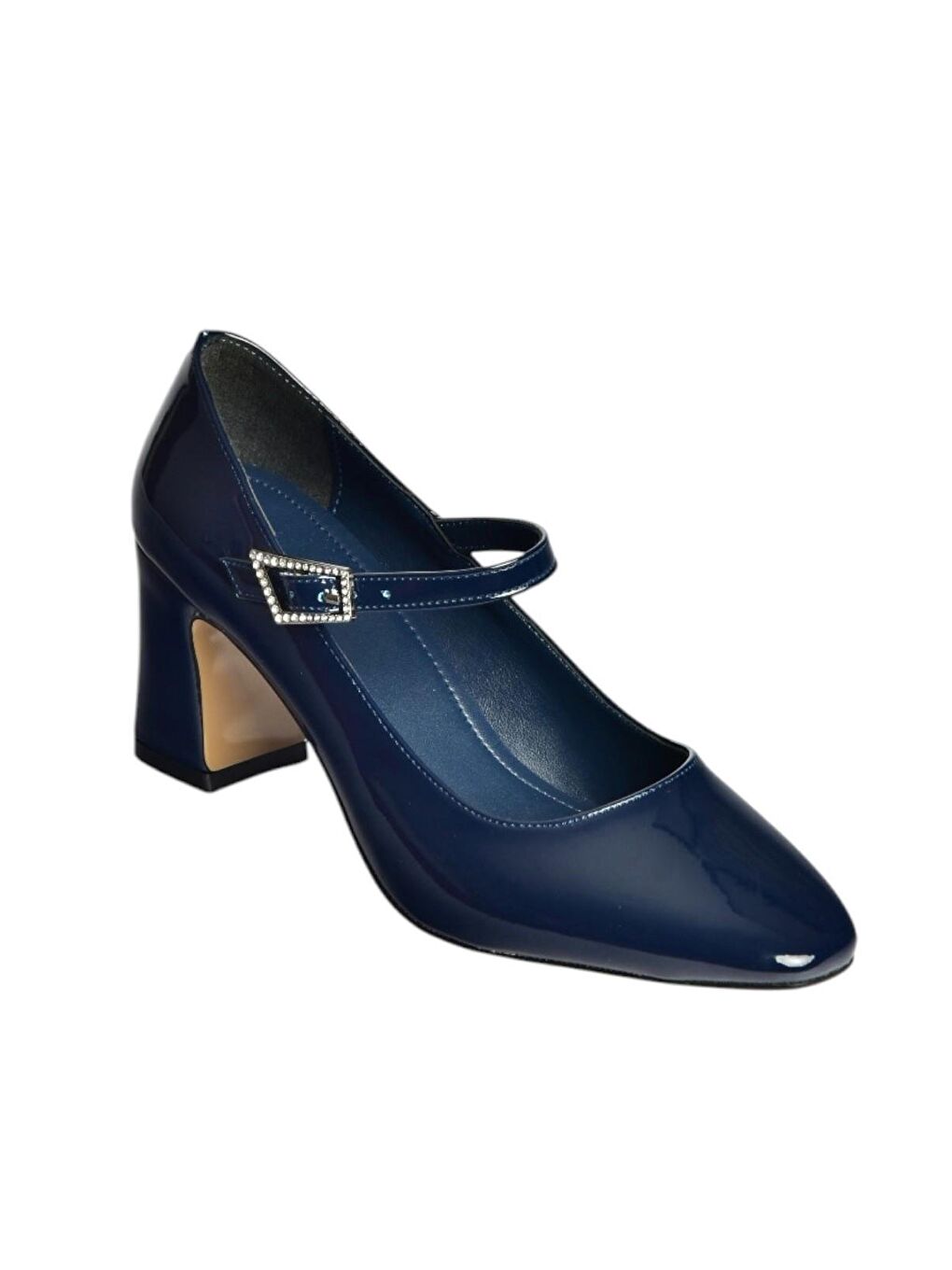 Lacivert Kadın Topuklu Ayakkabı V250670708-3