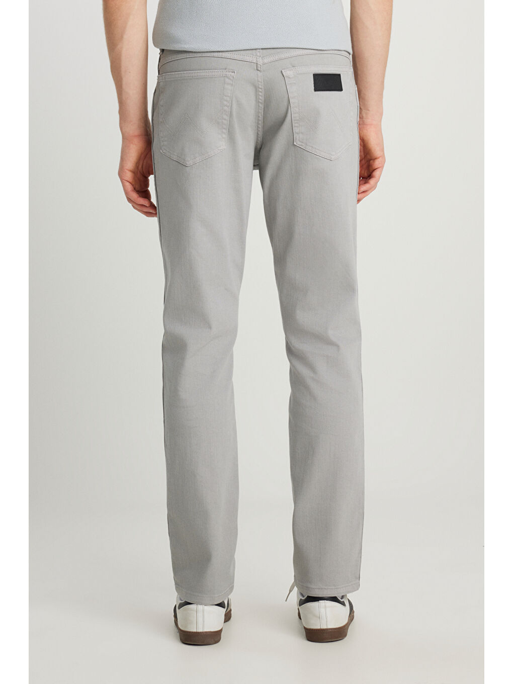 Texas Slim Fit Dar Kesim Normal Bel Açık Gri Esnek Pantolon-3