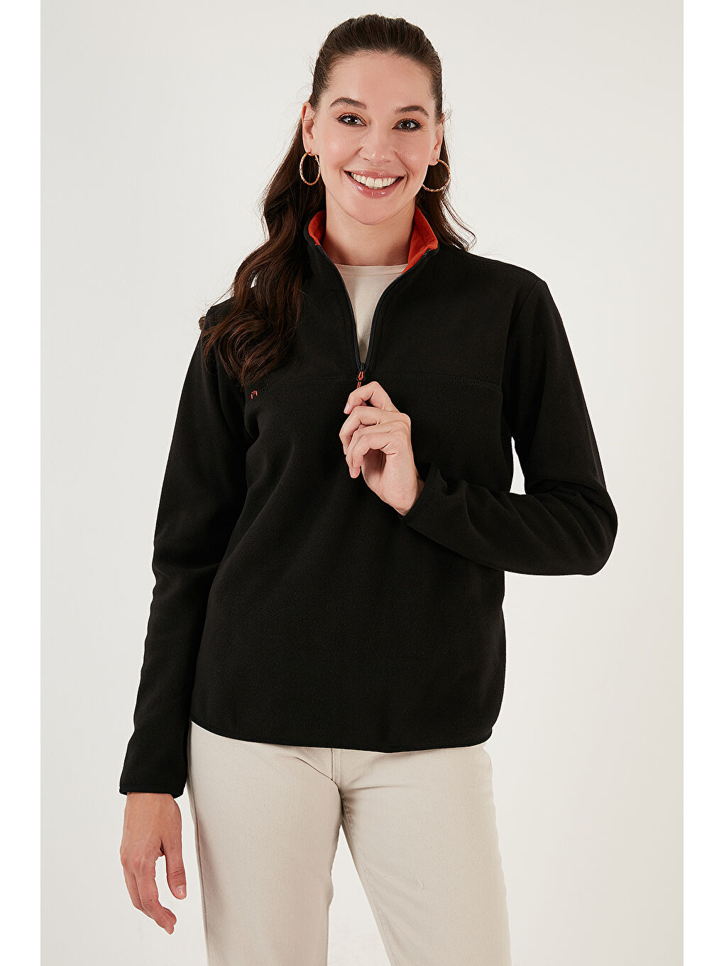 Kırmızı Slim Fit Yumuşak Dokulu Anti-Pilling Tüylenme Yapmayan 2'li Paket Polar 5907000S2-2