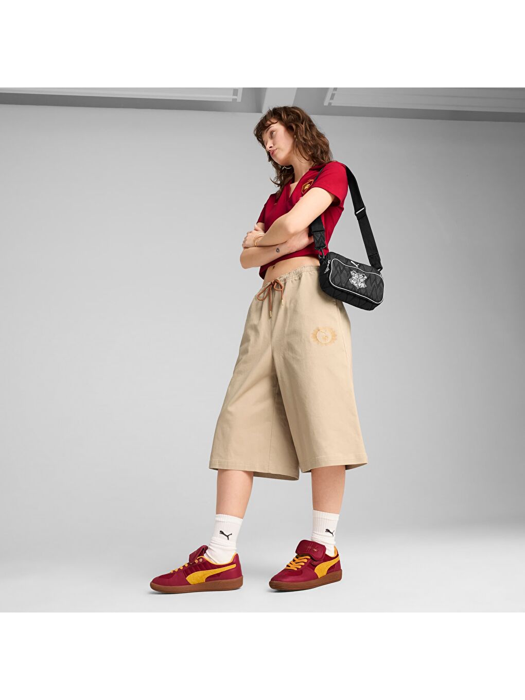 Kırmızı x HARRY POTTER Palermo Ayakkabı-1