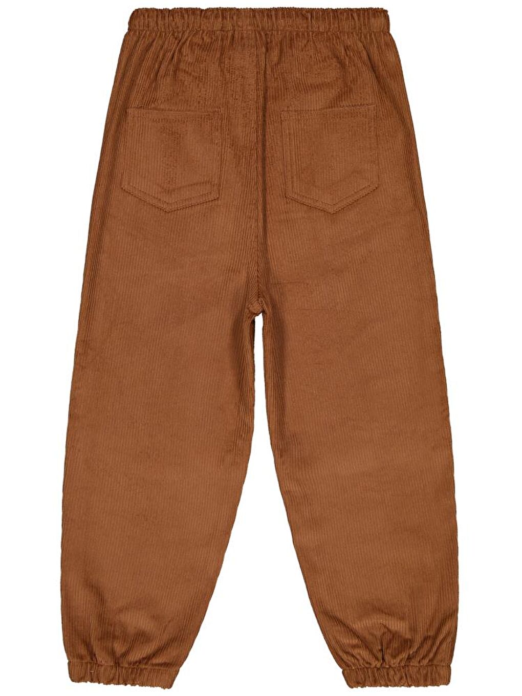 Kahverengi Boys Bağcıklı Joger Kadife 6-9 Yaş Pantolon - Kahve 6-7 Yaş-1