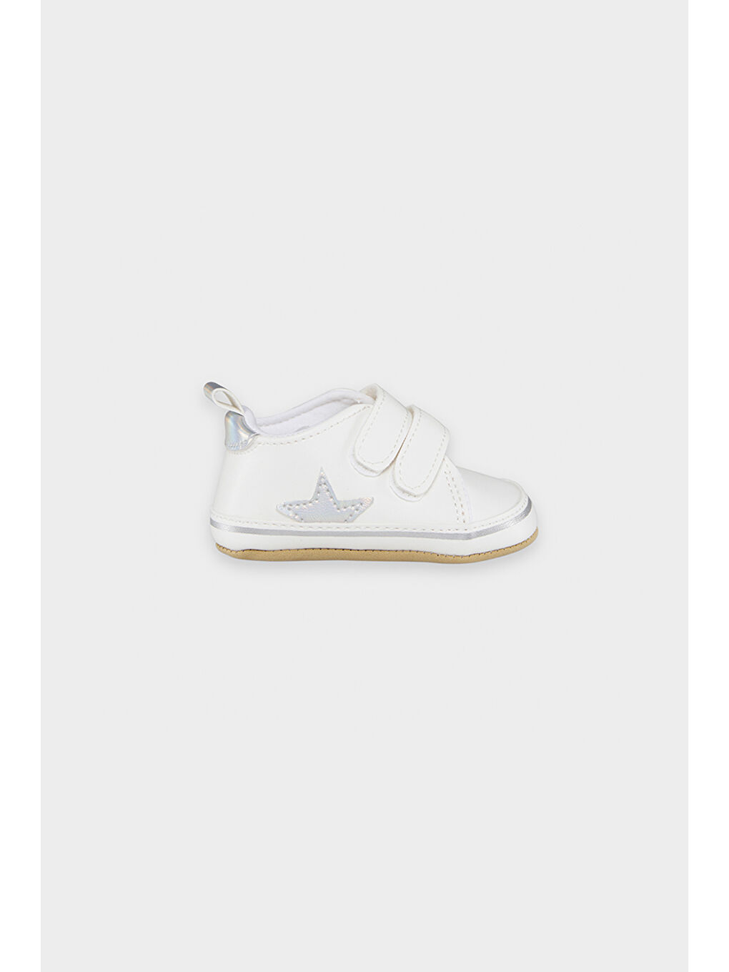 Unisex Bebek Beyaz Ayakkabı-3