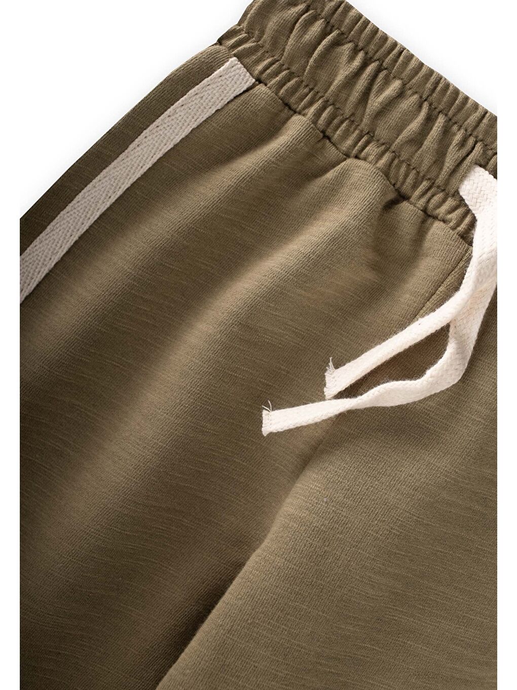 Yeşil Şerit Detaylı Eşofman 1-10 Yaş Olive-2