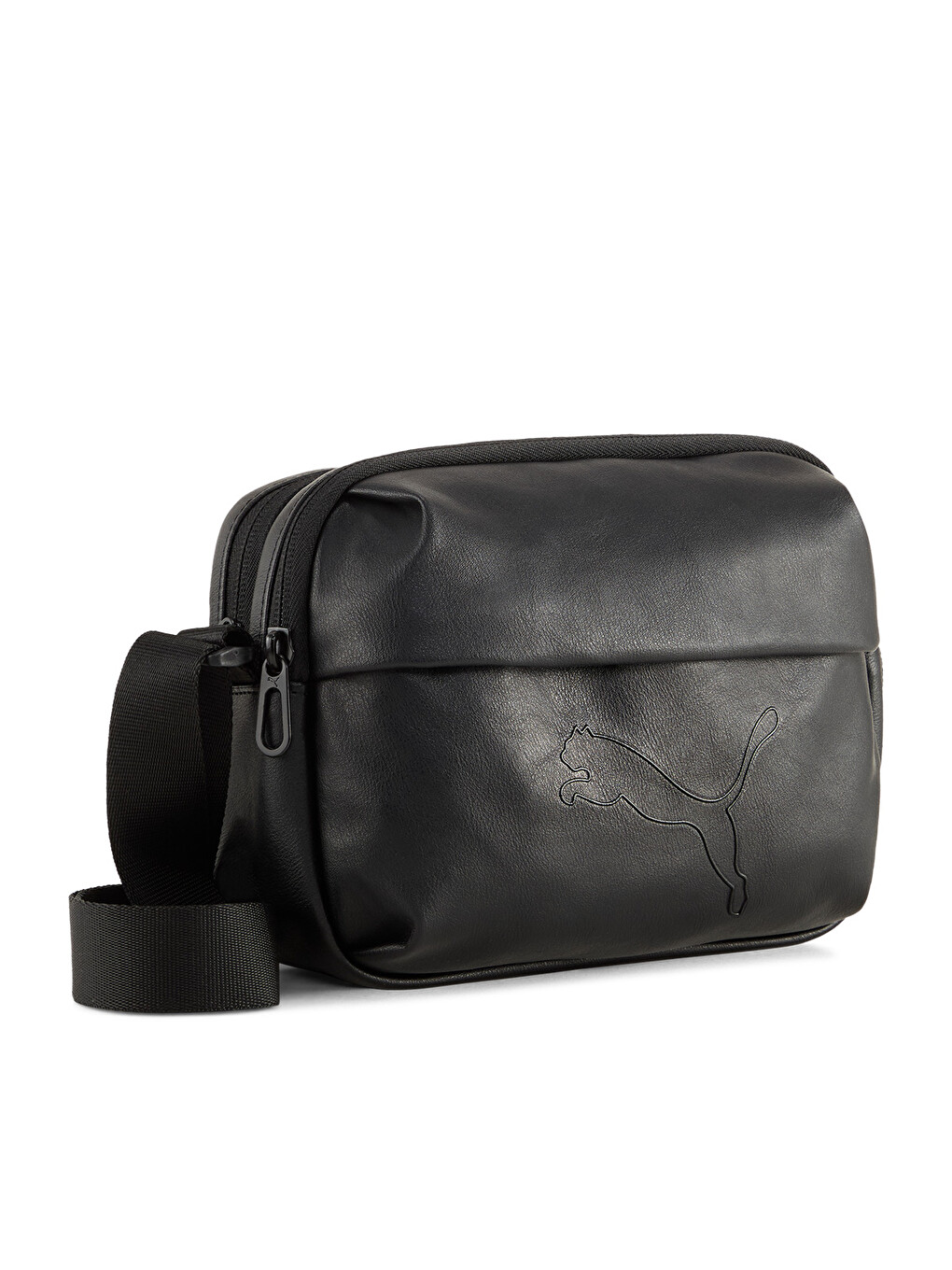 Essentials Pu Crossbody Siyah Omuz Çantası