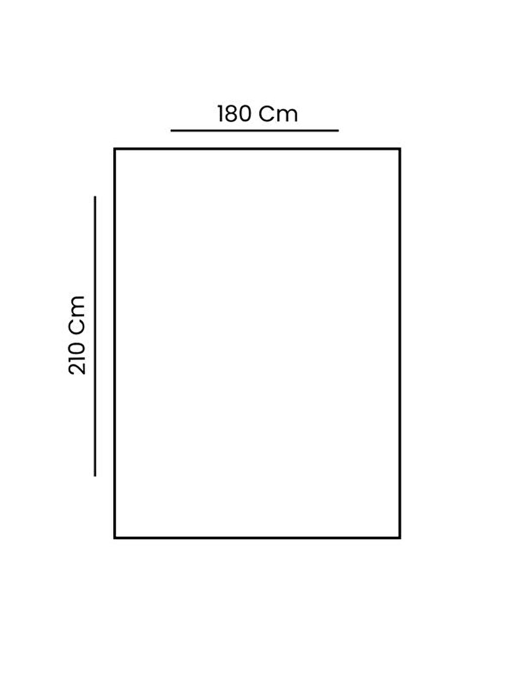 Ekru Natürel Koltuk Örtüsü - 180x210 cm-3